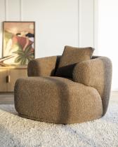 Fauteuil Bruno - bruin Koda