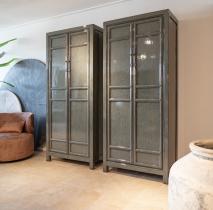 Hoogglans cabinet Lisa green