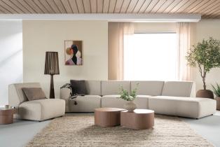 Bank Elise - Ronde hoekopstelling